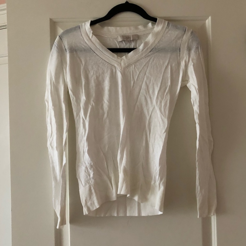 White sweater
